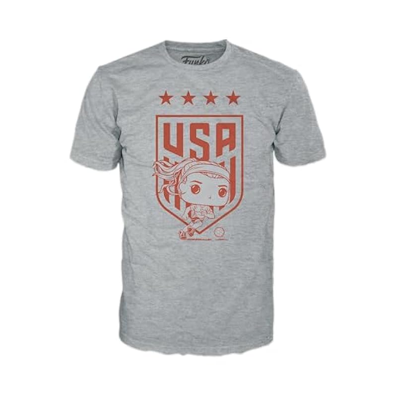 Funko Pop! Boxed Tee: The U.S Women's National Soccer Team - Rose Lavelle - 2XL Funko Toys & Game Room