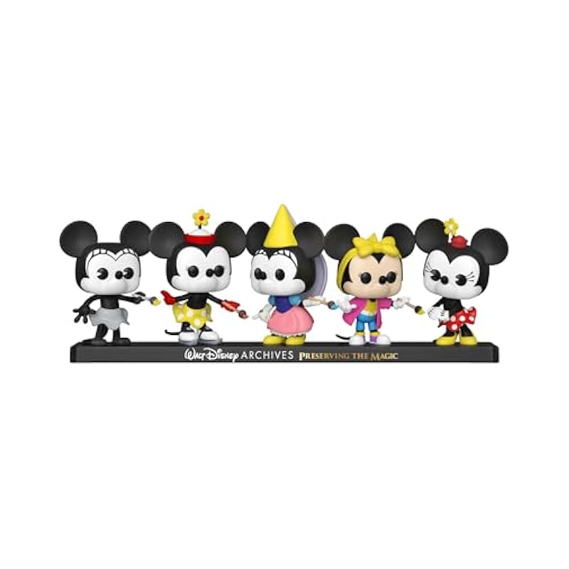 Bobbleheads Funko Funko Pop! Disney: Minnie Mouse 5 Pack, Amazon Exclusive