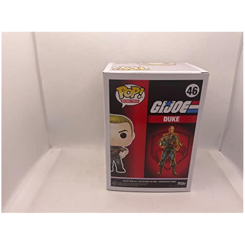 Funko POP! Retro Toys #46: G.I. Joe - Duke, GameStop Exclusive Statues Funko