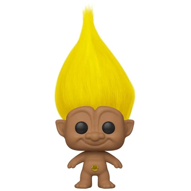 Funko POP! Trolls - Good Luck Trolls Yellow Troll #05 Exclusive Funko Bobbleheads