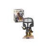 Funko Action Figures Funko POP! Star Wars #408 - The Mandalorian [Flying with Blaster] Exclusive