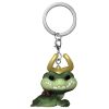 ‎unisex-ad Bobbleheads Funko Funko Pop! Keychain: Marvel - Loki - Alligator Loki Novelty Keyring - Collectable Mini Figure - Stocking Filler - Gift Idea - Official Merchandise - TV Fans - Backpack Decor