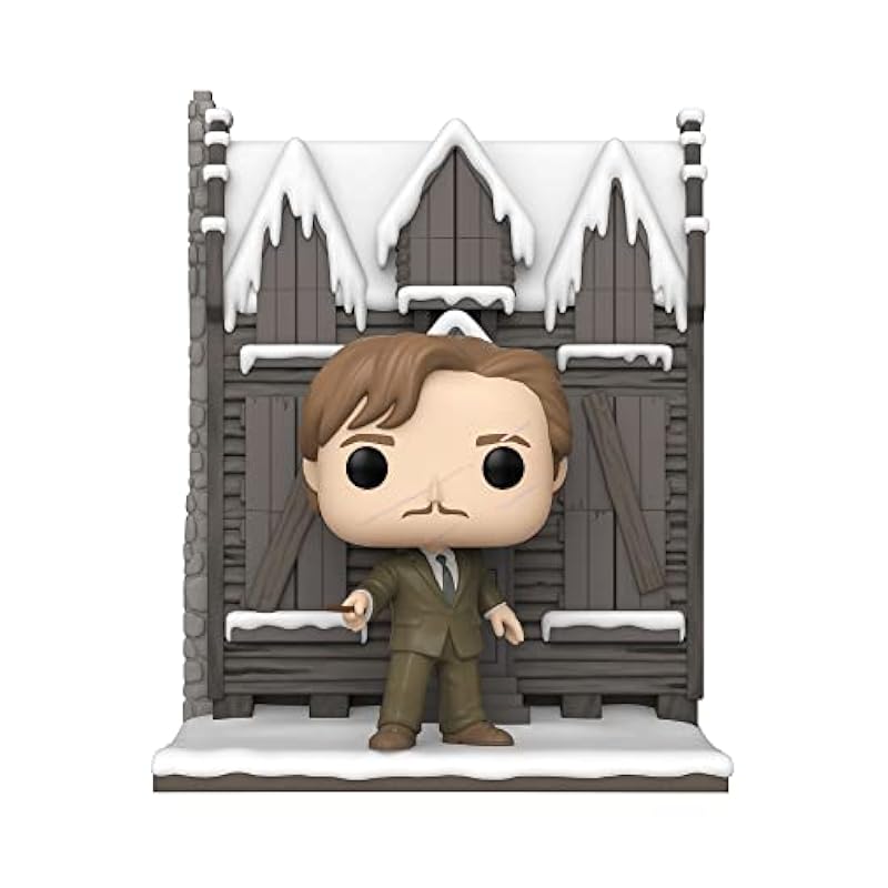 Action Figures Funko Funko Pop! Deluxe: Harry Potter: Hogsmeade - Remus Lupin with The Shrieking Shack Multicolor