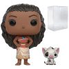 Bobbleheads Funko Funko POP Disney: Moana - Moana & Pua Pop! Vinyl Figure (Bundled with Compatible Pop Box Protector Case), Multi, 3.75 inches
