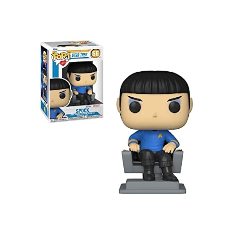 Funko Pop! TV: Pops with Purpose Rivet - Spock in Chair Action Figures Funko