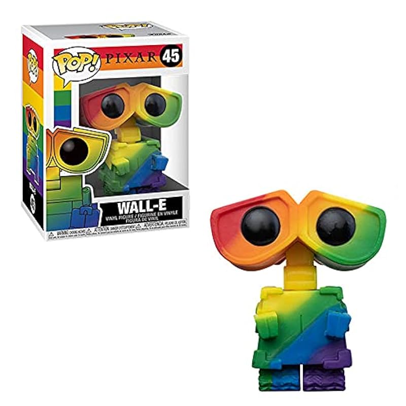 Funko Statues POP Disney: Pride - Wall-E (Rainbow), MultiFunko, Standard Funko