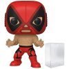 Funko Bobbleheads Deadpool El Chimichanga De La Muerte Pop #712 Pop Marvel Luchadores Vinyl Figure (Bundled with EcoTek Protector to Protect Display Box)