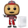 Funko Funko Pop! College Mascots: Ohio State - Brutus Buckeye Vinyl Figure (Bundled with Compatible Pop Box Protector Case), Multied, 3.75 inches Action Figures