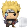 Funko POP Boruto: Naruto The Next Generation - Boruto with Marks Funko Vinyl Figure (Bundled with Compatible Box Protector Case) Multi 3.75 inches Bobbleheads