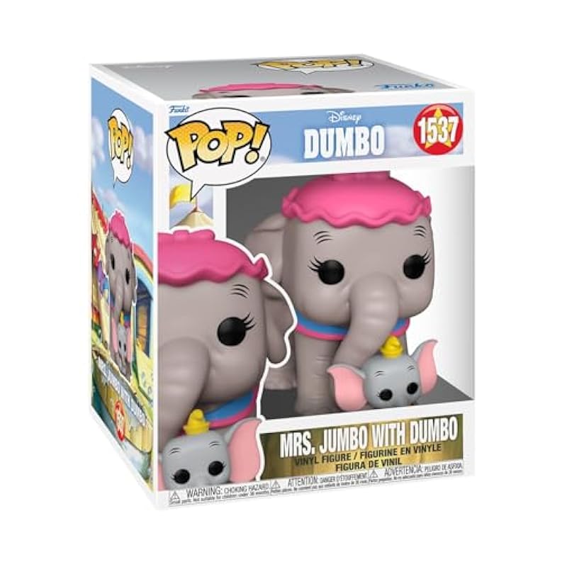 Funko Pop! Super: Dumbo - Mrs. Jumbo with Dumbo Funko Bobbleheads