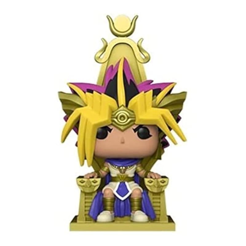 POP Pop! Deluxe: Yu-Gi-Oh - Atem Pharaoh Yugi (Metallic) MultiDeluxe Deluxe Action Figures Funko