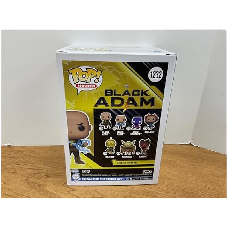 Bobbleheads Funko Funko POP! Movies DC Comics Black Adam 3.75" Chase Variant Vinyl Figure (#1232)
