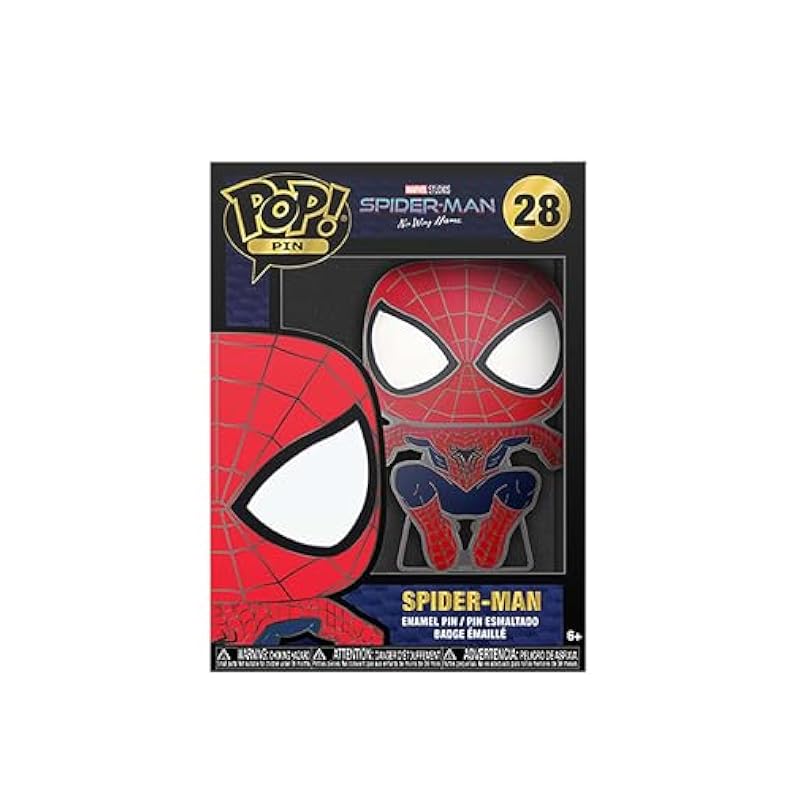 Funko Funko POP! Pin Marvel: Spider-Man - Andrew Garfield 3.75 inches ‎unisex-ad Novelty