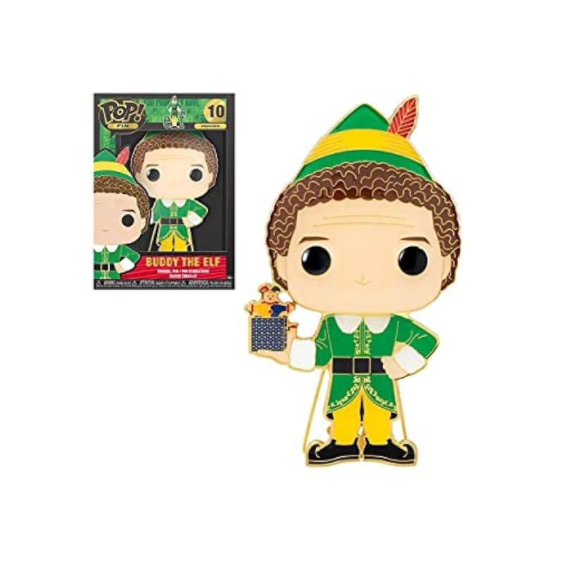 Funko POP Pins: Elf - Buddy, Multi, Standard, (ELFPP0006) Novelty Funko