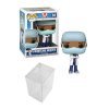 Bobbleheads Funko Funko Pop! Heroes: Front Line Worker- Female Hospital Worker #2 Bundle with 1 PopShield Pop Box Protector