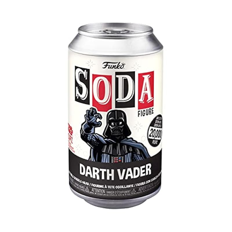 FUNKO VINYL SODA: Star Wars - Vader (Styles May Vary) Action Figures Funko