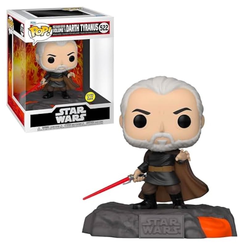 Red Saber Series Volume 1: Darth Tyranus Pop! Vinyl Figure #522 Funko Bobbleheads