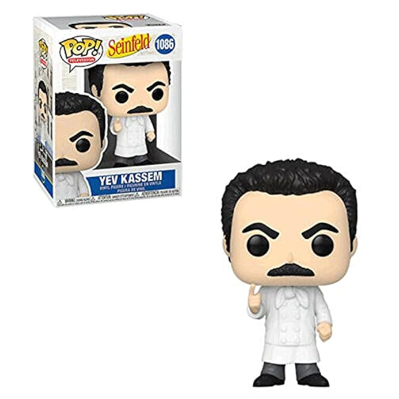 Funko [POP] + Replacement + [Yev Kassem Pop #1086 Pop TV: Seinfeld Vinyl Figure (Bundled with EcoTek Protector to Protect Display Box)] [Funko] Statues