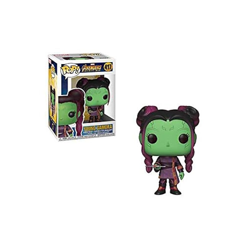 Funko Pop! Marvel: Avengers Infinity War - Young Gamora with Dagger, Standard Toy, Multi Action Figures Funko