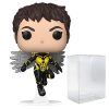 Funko POP Marvel: Ant-Man and The Wasp: Quantumania - Wasp Limited Edition Chase Funko Vinyl Figure (Bundled with Compatible Box Protector Case), Multi, 3.75 inches Action Figures