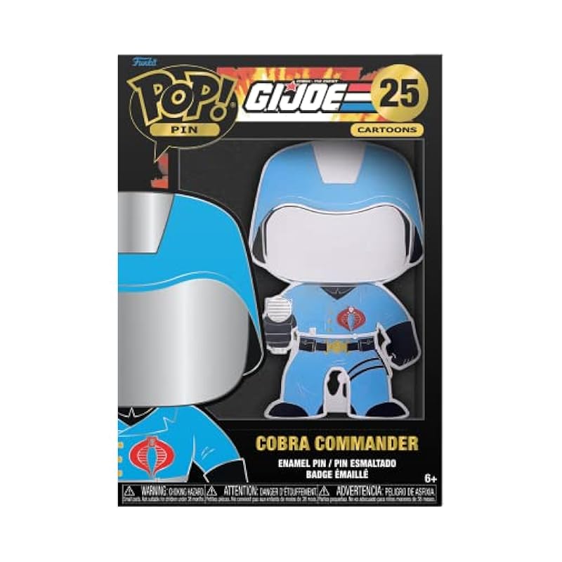 Funko Pop! Pin: G.I. Joe - Cobra Commander Funko Novelty