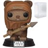 Funko POP POP Star Wars: Return of The Jedi - Wicket [Ewok] Funko Pop! Vinyl Figure (Bundled with Compatible Pop Box Protector Case), Multied Bobbleheads