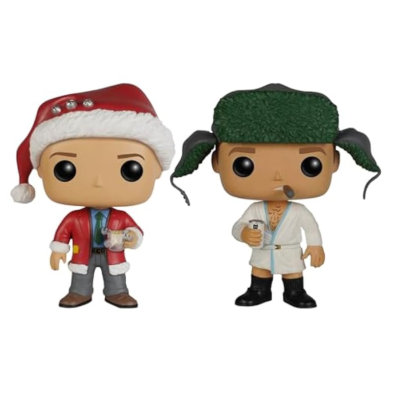 Statues Funko Funko Pop! Movies: National Lampoon's Christmas Vacation Bundle (2-Pack) – Clark Griswold #242 and Cousin Eddie #243 Collectible Vinyl Figures 5893&5894
