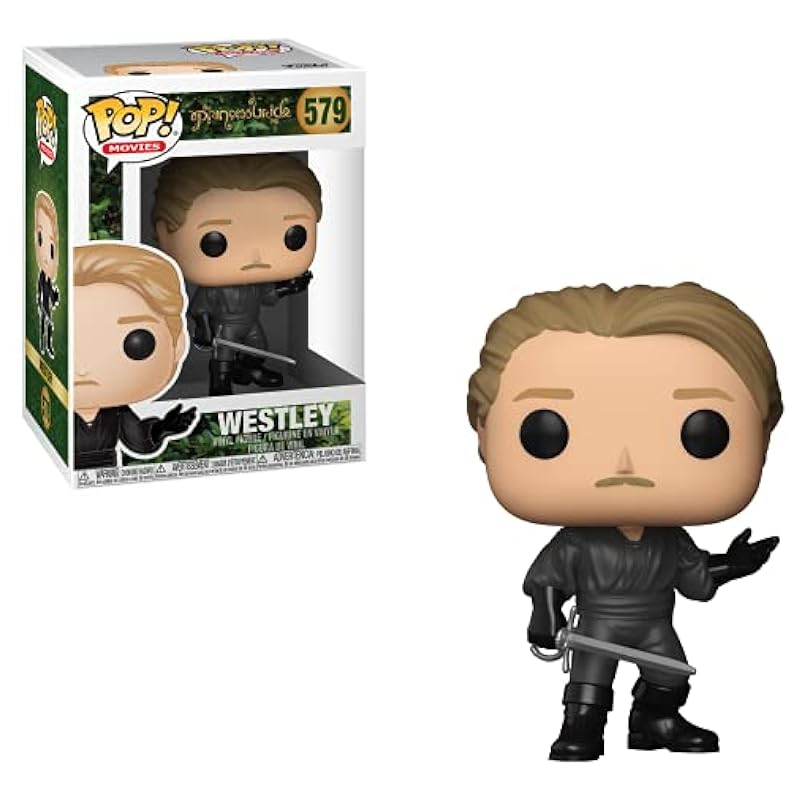 Funko Pop! Movies: The Princess Bride - Westley Vinyl Figure (Includes Compatible Pop Box Protector Case) Funko Action Figures