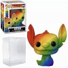 Stitch Rainbow Pop #1045 Disney: Pride Vinyl Figure (Bundled with EcoTek Protector to Protect Display Box) Funko Bobbleheads