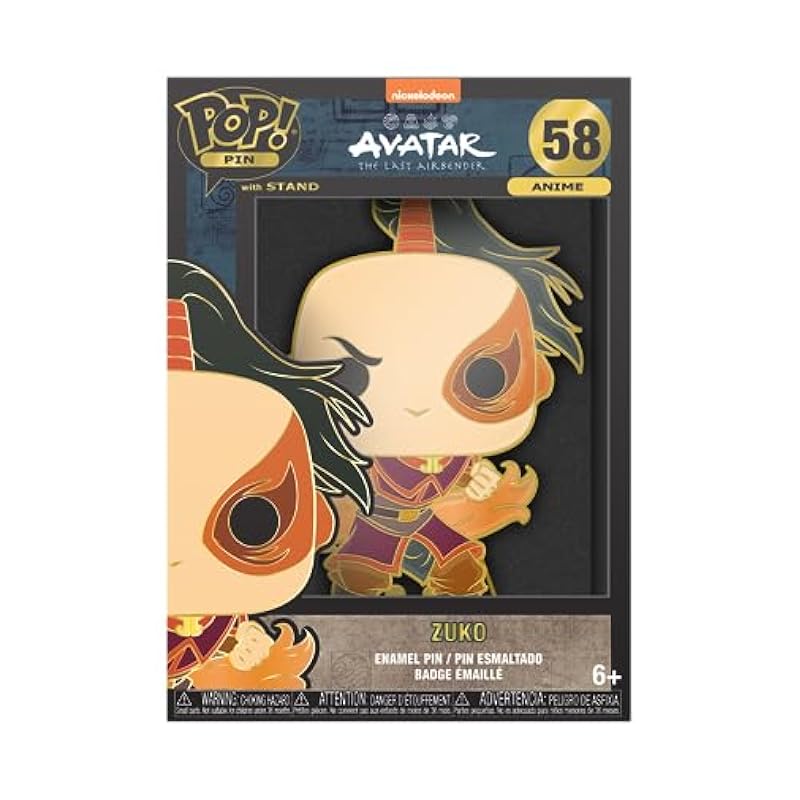Novelty Funko Funko Pop! Pin: Avatar: The Last Airbender - Zuko with Chase (Styles May Vary)