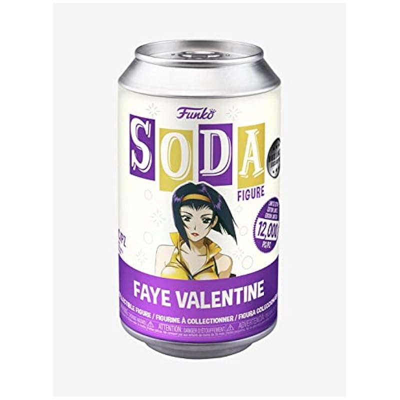 Faye Valentine Cowboy Bebop Soda Vinyl Figure Funko Statues