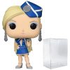 POP Britney Spears - Toxic (Stewardess) Funko Pop! Vinyl Figure (Bundled with Compatible Pop Box Protector Case), Multied, 3.75 inches Funko Bobbleheads
