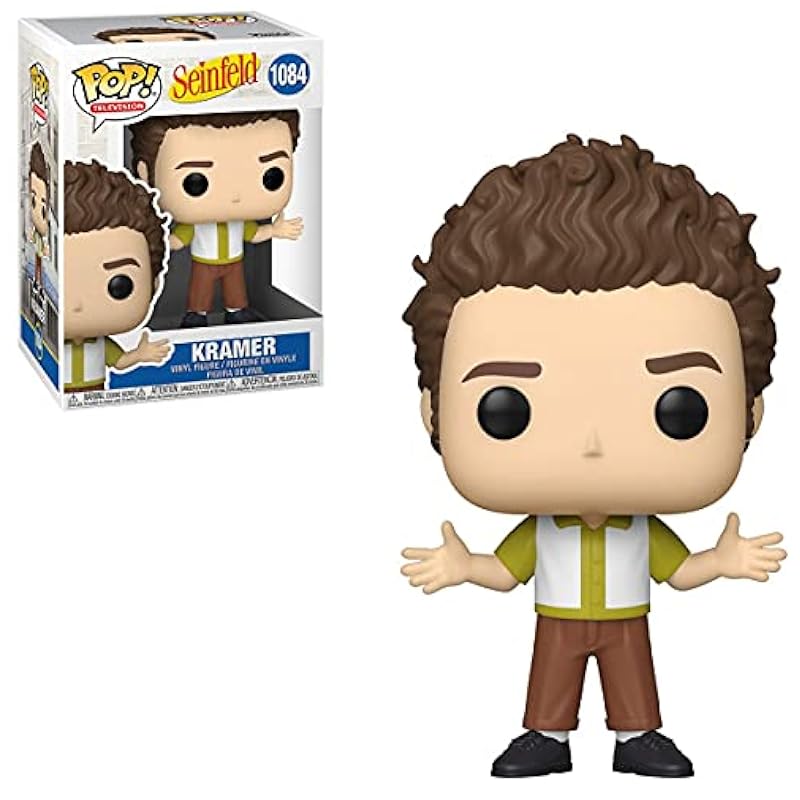 POP Kramer in Shirt 1084 TV: Vinyl Figure (Bundled with EcoTek Protector to Protect Display Box) Funko Action Figures