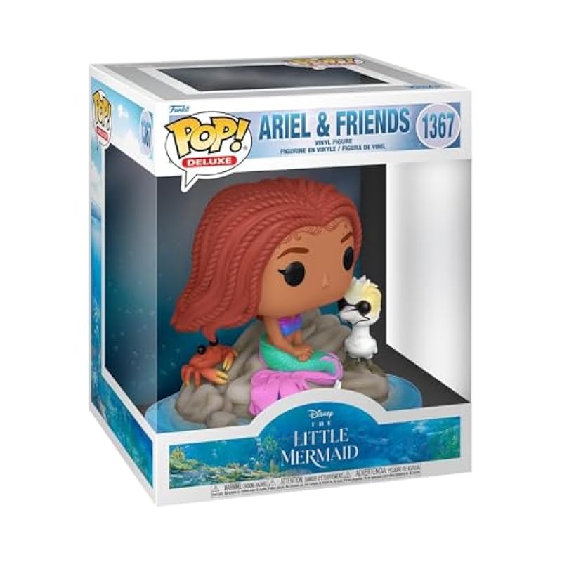 Bobbleheads Funko Funko Pop! Deluxe: Disney - The Little Mermaid, Ariel & Friends