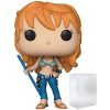 Action Figures Funko POP One Piece - Nami Funko Pop! Vinyl Figure (Bundled with Compatible Pop Box Protector Case) Multi 3.75 inches