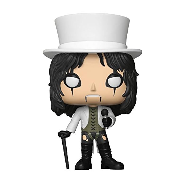 Funko POP!: Rocks Alice Cooper Collectible Figure, MultiMedium Medium Action Figures Funko