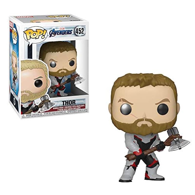 Funko POP!: Marvel Avengers Endgame: Thor - Collectible Vinyl Figure - Gift Idea - Official Merchandise - for Kids & Adults - Movies Fans - Model Figure for Collectors and Display 3.75 Funko Statues