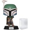 POP Star Wars: The Mandalorian - Covert Mandalorian Funko Pop Vinyl Figure (Bundled with Compatible Pop Box Protector Case), Multied, 3.75 inches Funko Bobbleheads