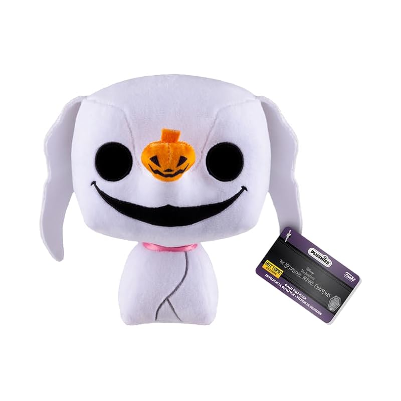 Funko Stuffed Animals & Teddy Bears Pop! Plush Disney's TNBC The Nightmare Before Christmas - Zero *Glow in The Dark* (Hot Topic Exclusive)