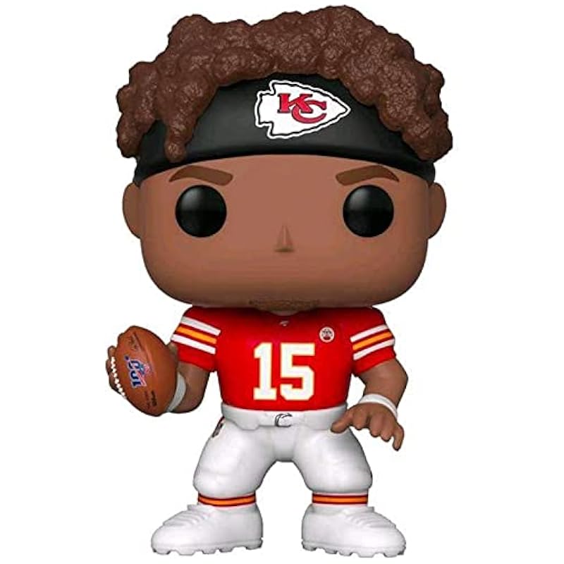 Funko Visit the Funko Store Patrick Mahomes Vinyl Figure #119 (Bundled with Compatible Ecotek Pop Box Protector) Bobbleheads