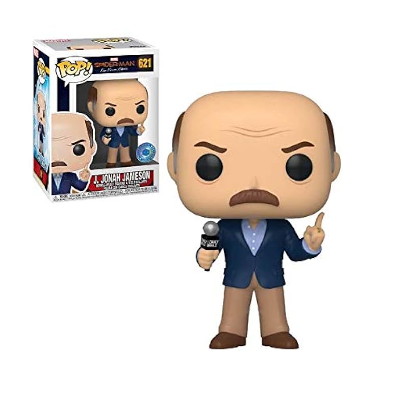Funko Pop! Spider-Man Far from Home J Jonah Jameson Exclusive Figure 621 Funko Action Figures