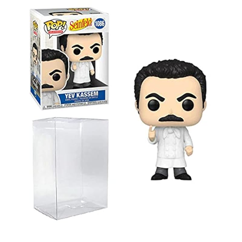 Funko [POP] + Replacement + [Yev Kassem Pop #1086 Pop TV: Seinfeld Vinyl Figure (Bundled with EcoTek Protector to Protect Display Box)] [Funko] Statues