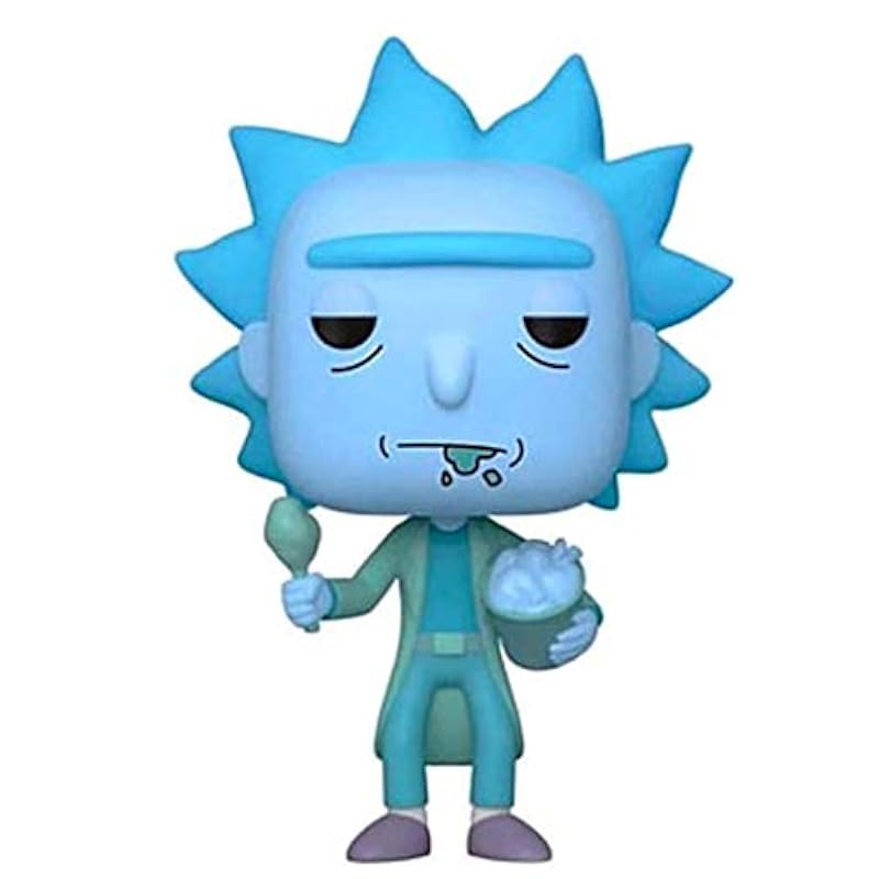 Bobbleheads Funko FUNKO POP! ANIMATION: Rick & Morty - Hologram Rick w/Chicken