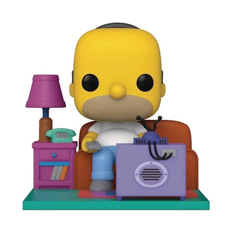 Bobbleheads Funko Funko Pop! Deluxe: The Simpsons - Couch Homer Watching TV