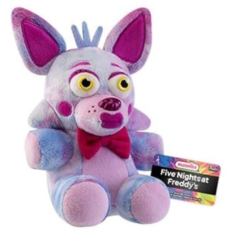 Funko Plush: FNAF Tiedye- FT Foxy Multicolor Stuffed Animals & Teddy Bears Funko