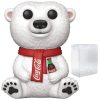 Bobbleheads Funko [POP] + Replacement for + [Ad Icons: Cola Polar Bear Funko Pop! with Compatible Pop Box Protector Case)] + [Coca-Cola]