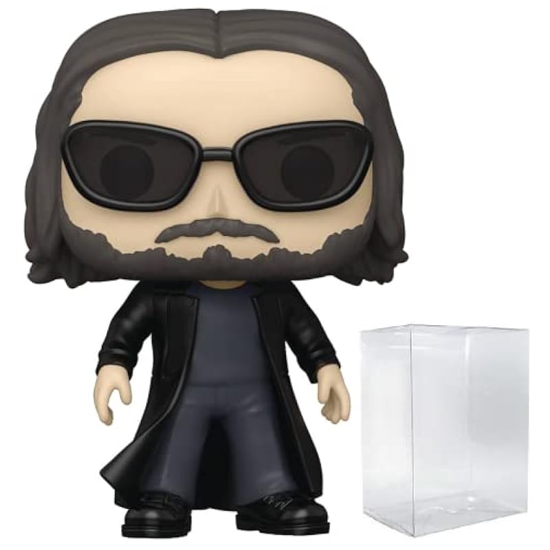 Funko The Matrix Resurrections - Neo Pop! Vinyl Figure (Bundled with Compatible Pop Box Protector Case) Bobbleheads Funko