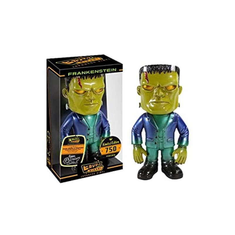 Funko Metallic Frankenstein Hikari Sofubi Vinyl Figure 750 Pieces Worldwide Gemini Collectibles Exclusive Funko Statues