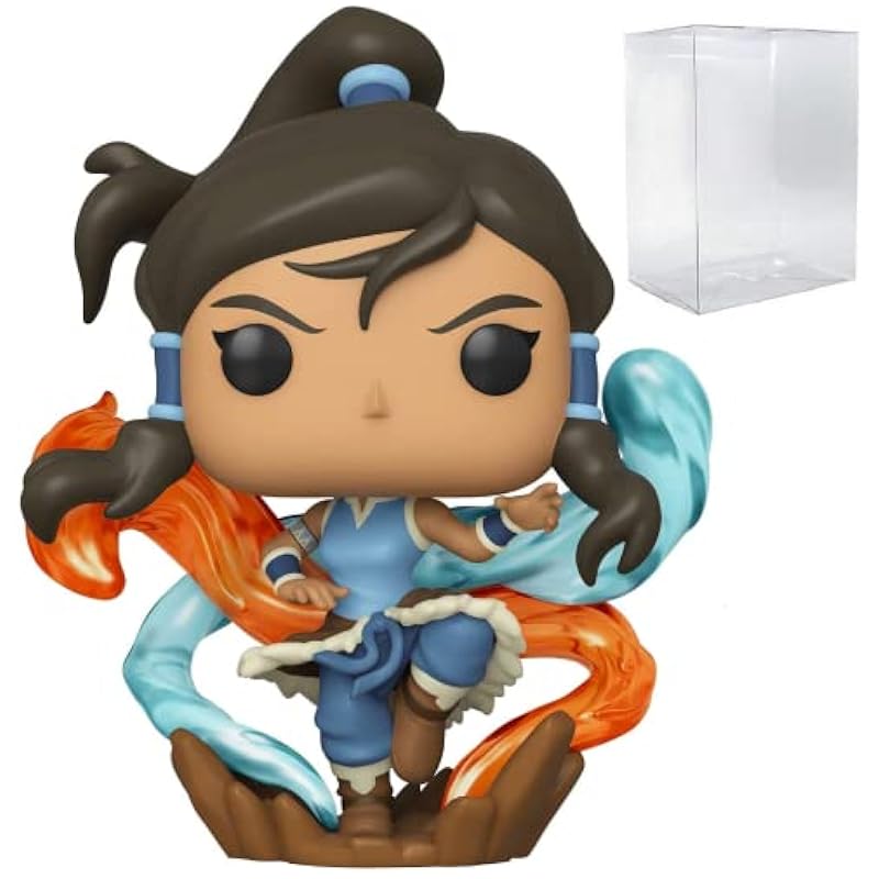 POP Legend of Korra - Korra Funko Pop! Vinyl Figure (Bundled with Compatible Pop Box Protector Case) Multied 3.75 inches Funko Action Figures