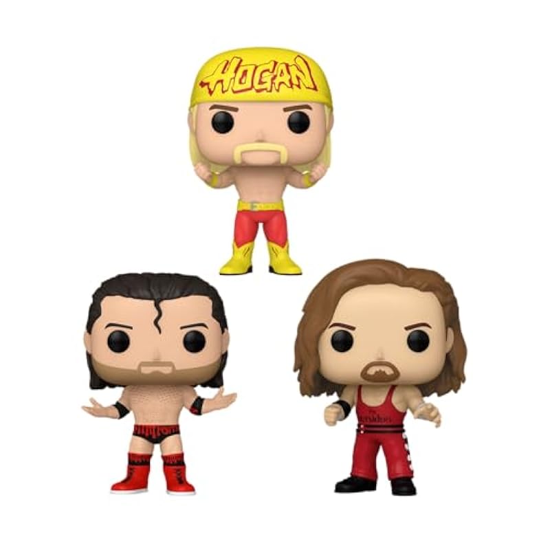 Bobbleheads Funko Funko Pop! WWE: New World Order - Hogan & The Outsiders 3-Pack